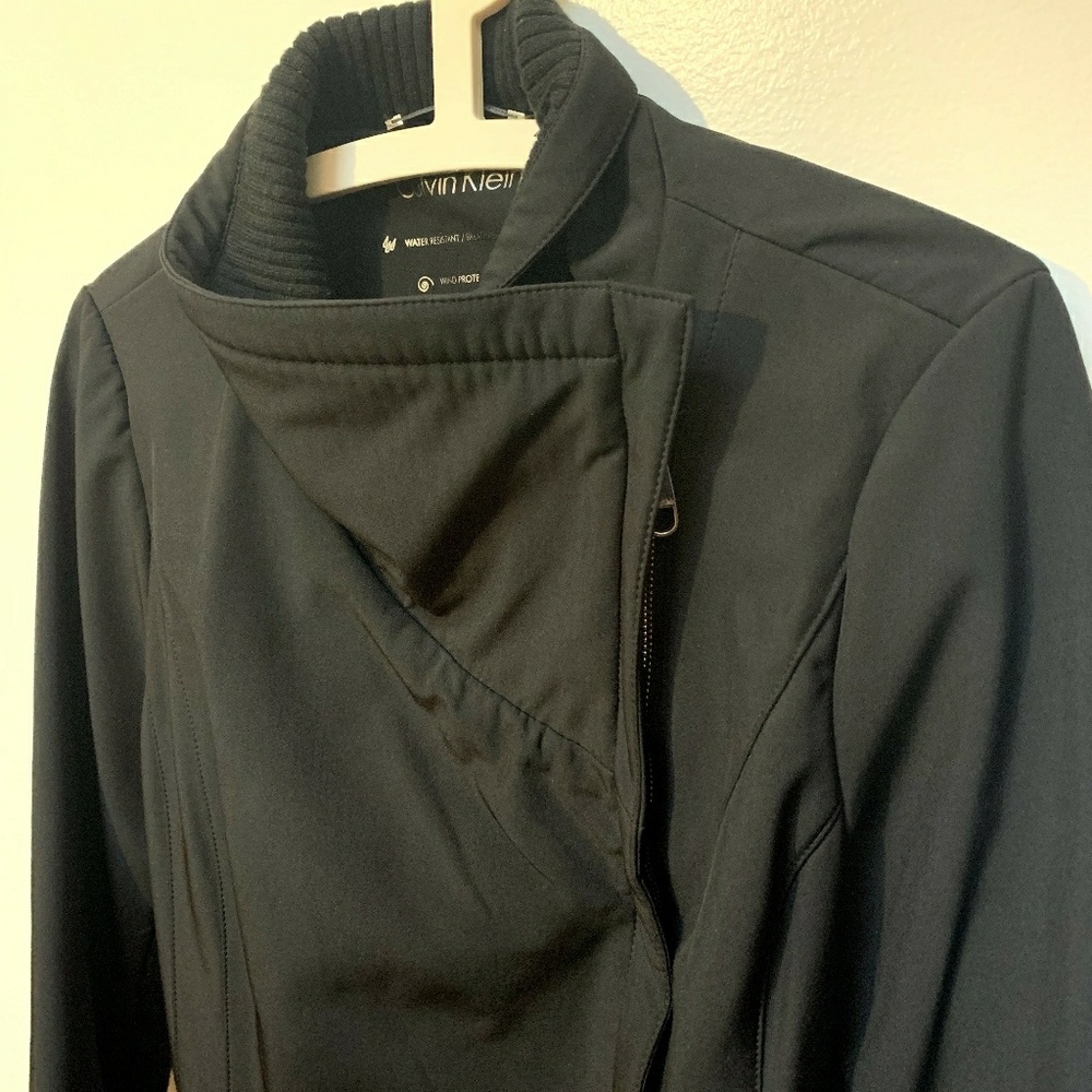 CALVIN KLEIN BLACK SIDE ZIP JACKET - Picture 3 of 8